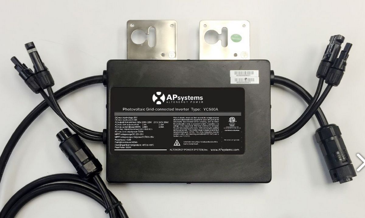 micro onduleur panneau photovoltaique