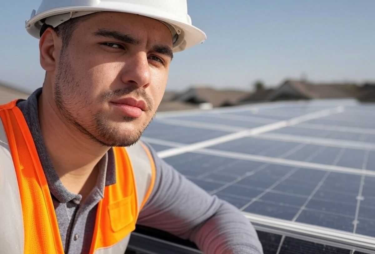 Débrancher un panneau solaire