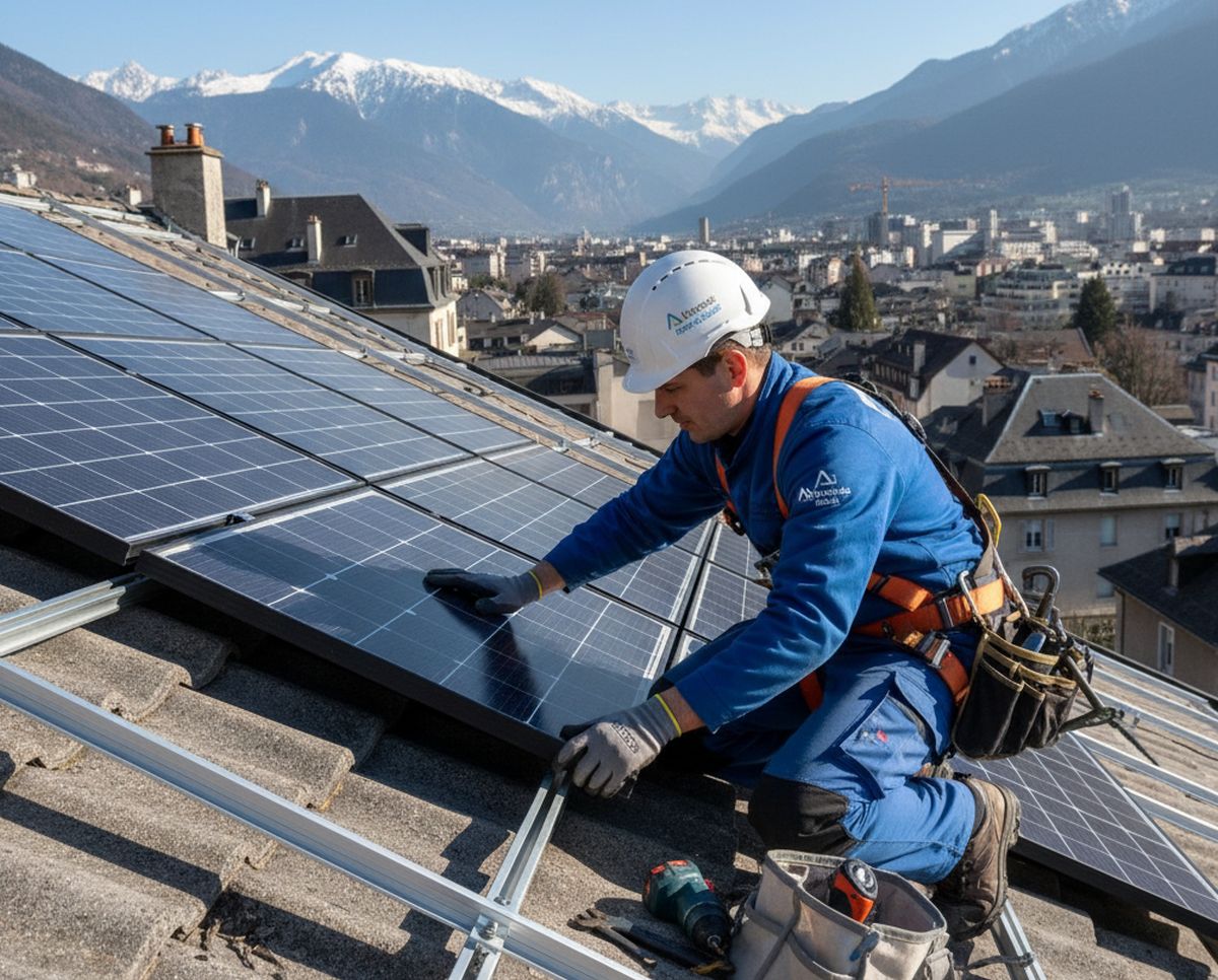 installateur de panneaux solaires à Chambéry